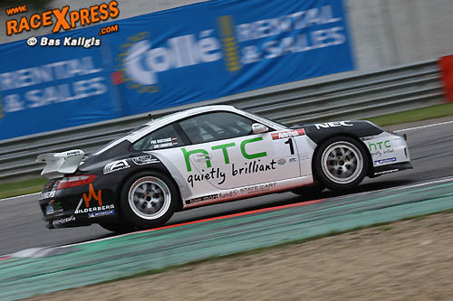 Jan Lammers en Phil Bastiaans Porsche GT4